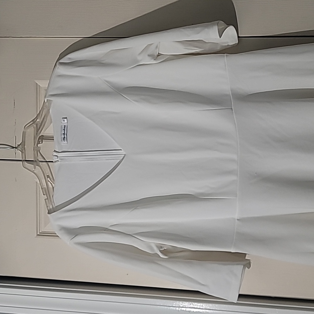 3xl white dress